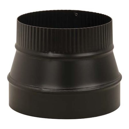 Imperial Imperial BM0075 5" x 6" Stove Pipe Reducer - Black 48683